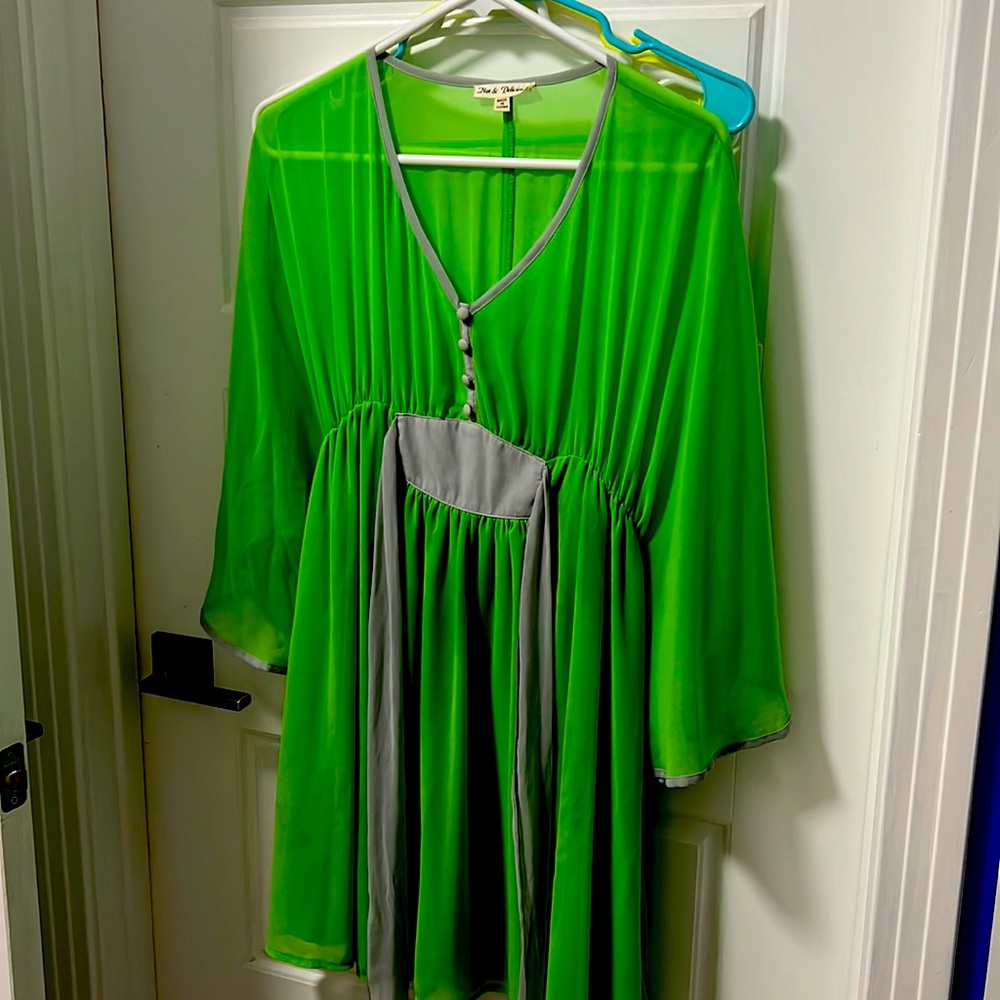 Awesome green dress